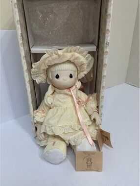 Vintage 1984 Precious Moments Kristy Doll E-2851 Enesco Original Box Tags